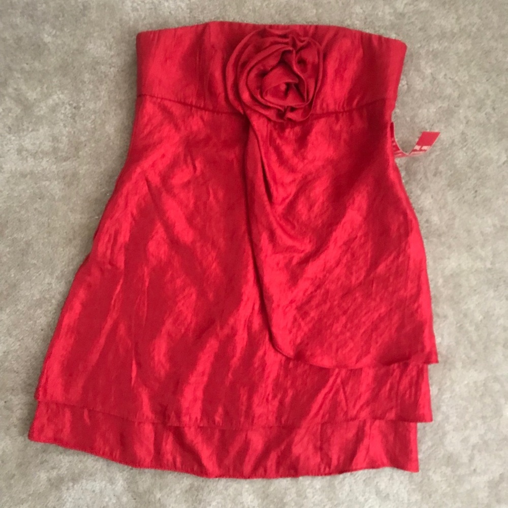 Cute red dress